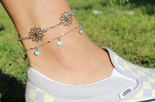Load image into Gallery viewer, Daisy Connected Anklet
