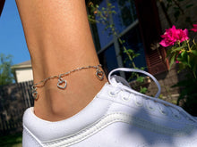 Load image into Gallery viewer, Silver Heart Anklet