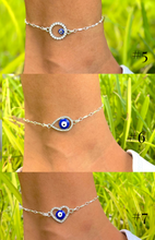 Load image into Gallery viewer, Evil Eye Anklet
