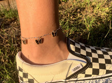 Load image into Gallery viewer, Good Luck Butterfly Anklet (New Colors!)
