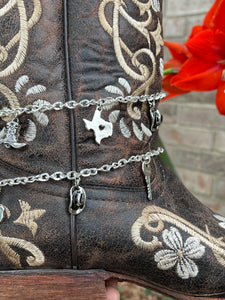 Texas Boot Anklet