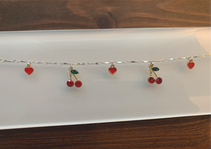 Cherry Anklet